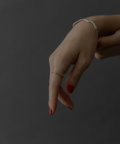 SMELLY / スメリー リング | SMELLY so’　square thin ring | 詳細1