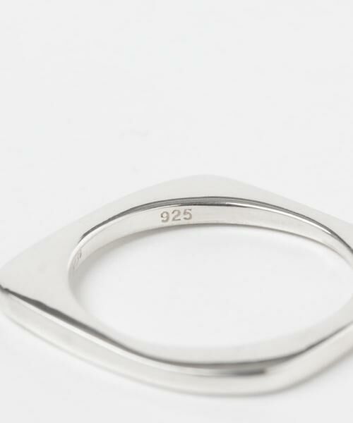 SMELLY / スメリー リング | SMELLY so’　square thin ring | 詳細12