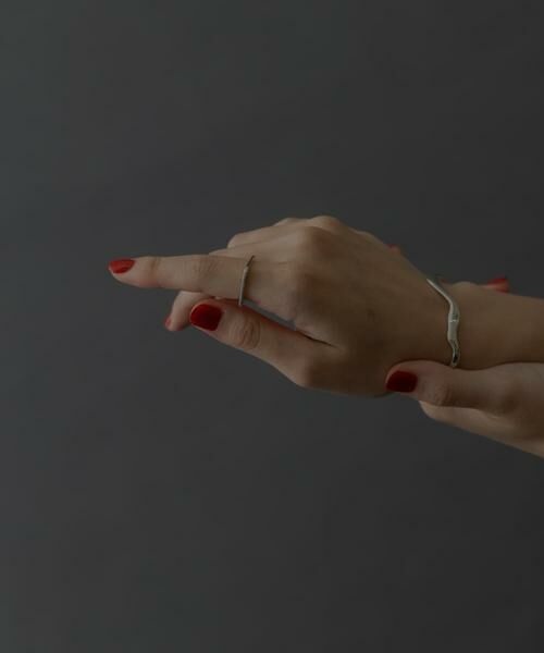 SMELLY / スメリー リング | SMELLY so’　square thin ring | 詳細2