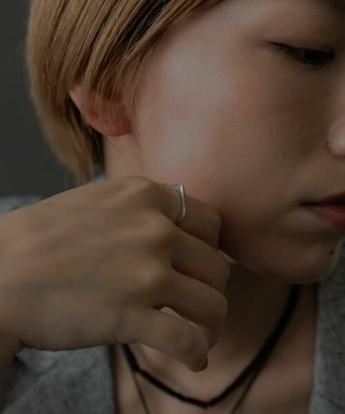 SMELLY / スメリー リング | SMELLY so’　square thin ring | 詳細5