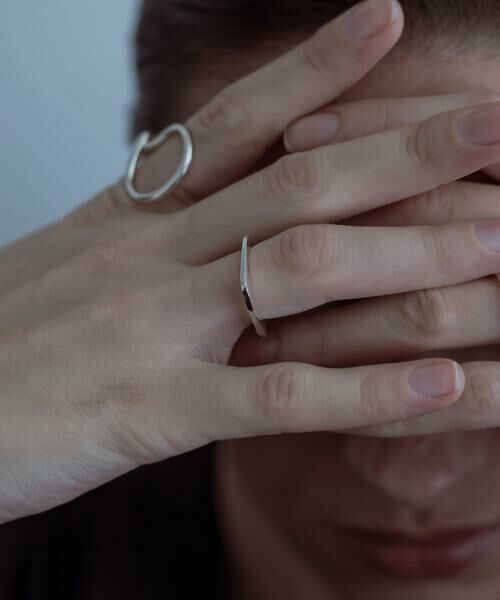 SMELLY / スメリー リング | SMELLY so’　square thin ring | 詳細9