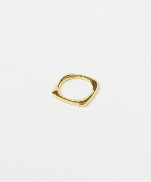 SMELLY / スメリー リング | SMELLY so’　square thin ring | 詳細10