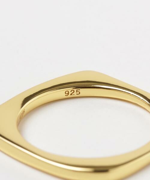 SMELLY / スメリー リング | SMELLY so’　square thin ring | 詳細11