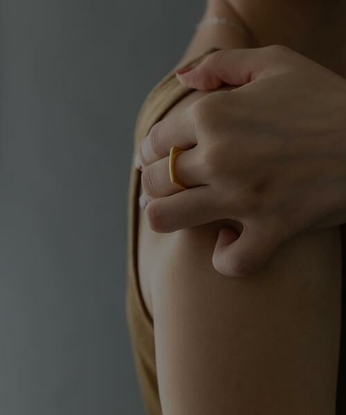 SMELLY / スメリー リング | SMELLY so’　square thin ring | 詳細4