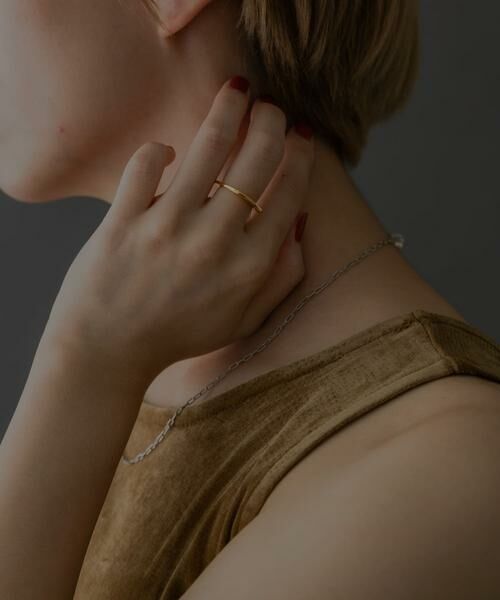 SMELLY / スメリー リング | SMELLY so’　square thin ring | 詳細7