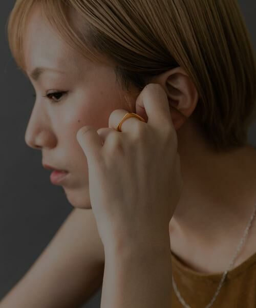 SMELLY / スメリー リング | SMELLY so’　square thin ring | 詳細8