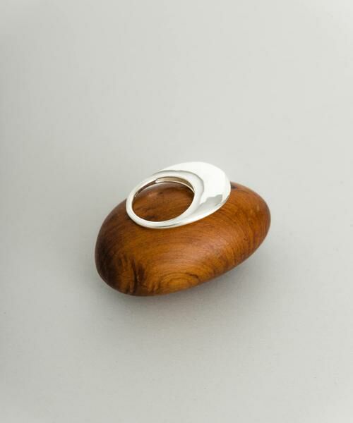 SMELLY / スメリー リング | SMELLY so’　flat oval ring | 詳細1