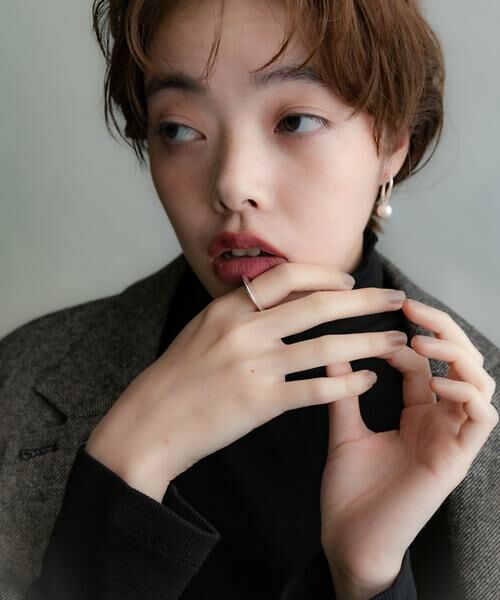 SMELLY / スメリー リング | SMELLY so’　flat oval ring | 詳細4