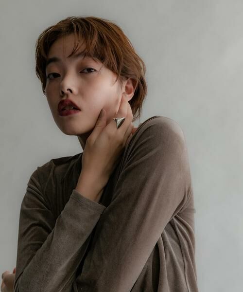 SMELLY / スメリー リング | SMELLY so’　platy curve ring | 詳細2