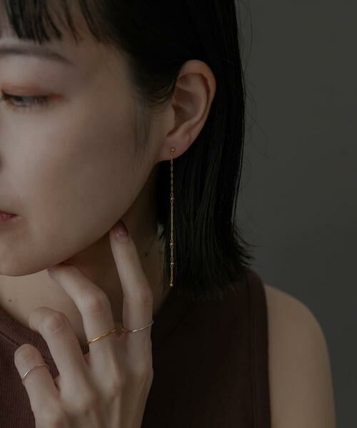 SMELLY / スメリー ピアス・イヤリング | SMELLY so’　combination chain pierce | 詳細3