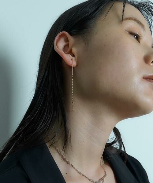 SMELLY / スメリー ピアス・イヤリング | SMELLY so’　combination chain pierce | 詳細4