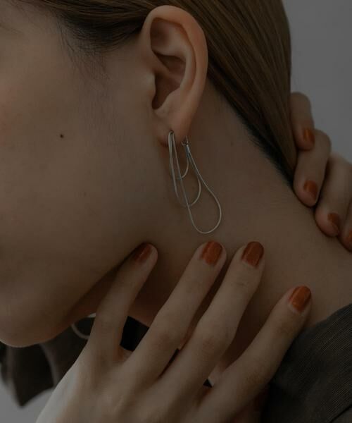 SMELLY / スメリー ピアス・イヤリング | SMELLY so’　three stranded pierce | 詳細5