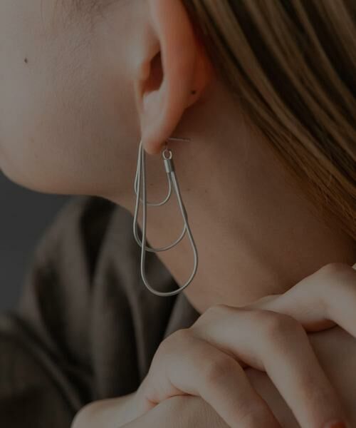 SMELLY / スメリー ピアス・イヤリング | SMELLY so’　three stranded pierce | 詳細6