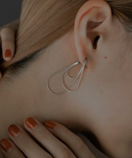 SMELLY / スメリー ピアス・イヤリング | SMELLY so’　three stranded pierce | 詳細7