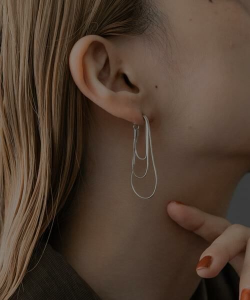 SMELLY / スメリー ピアス・イヤリング | SMELLY so’　three stranded pierce | 詳細8