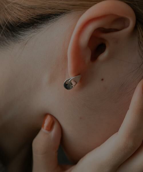 SMELLY / スメリー ピアス・イヤリング | SMELLY so’　warp plate pierce | 詳細3