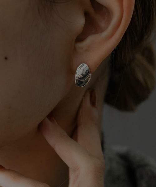 SMELLY / スメリー ピアス・イヤリング | SMELLY so’　warp plate pierce | 詳細7