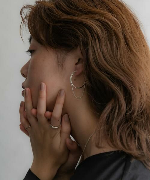 SMELLY / スメリー ピアス・イヤリング | SMELLY so’　combination hoop pierce | 詳細5