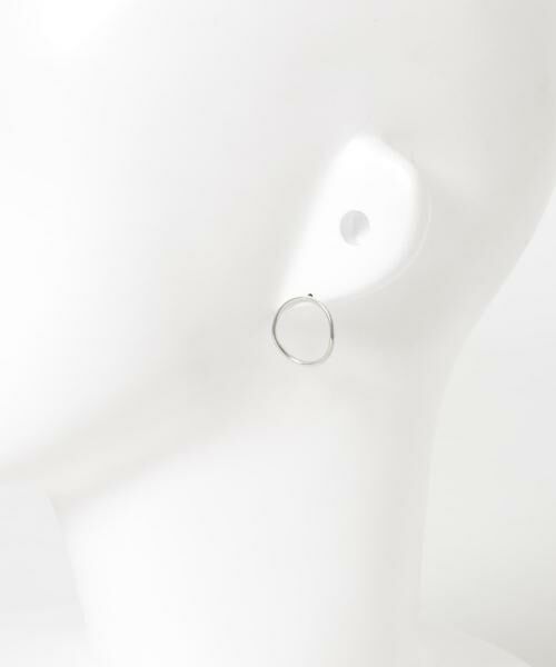SMELLY / スメリー ピアス・イヤリング | SMELLY so’　curved circle pierce | 詳細9