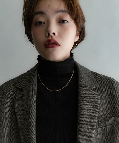 SMELLY / スメリー ピアス・イヤリング | SMELLY so’　curved circle pierce | 詳細5