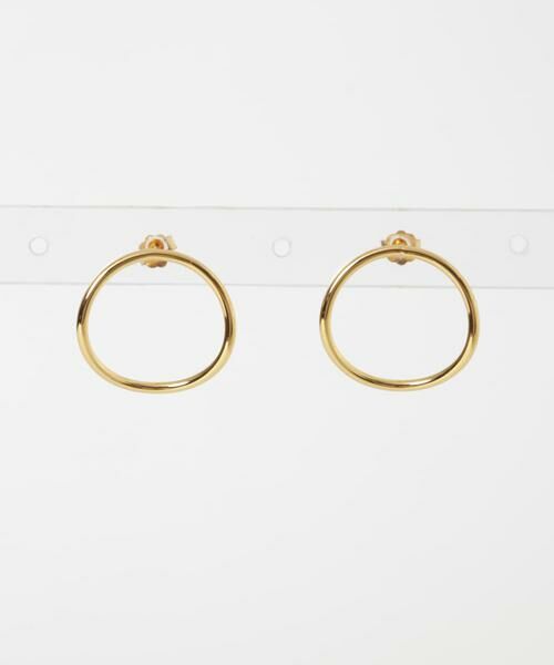 SMELLY / スメリー ピアス・イヤリング | SMELLY so’　curved circle pierce | 詳細7