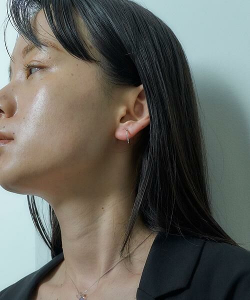 SMELLY / スメリー ピアス・イヤリング | SMELLY so’　thin hoop earring | 詳細1