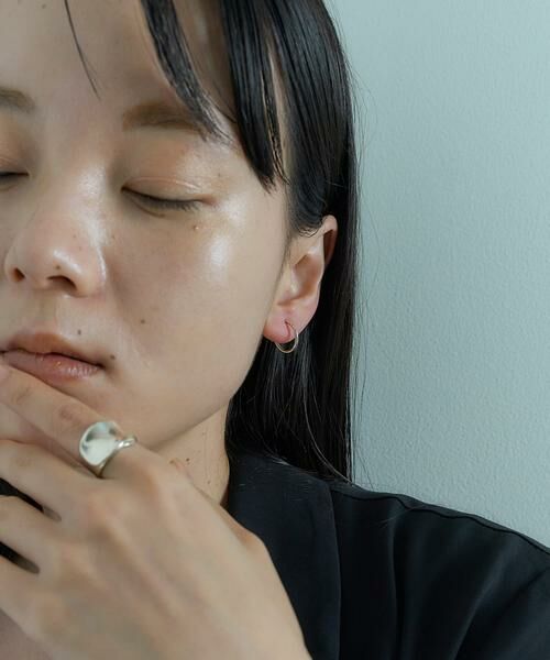SMELLY / スメリー ピアス・イヤリング | SMELLY so’　thin hoop earring | 詳細2