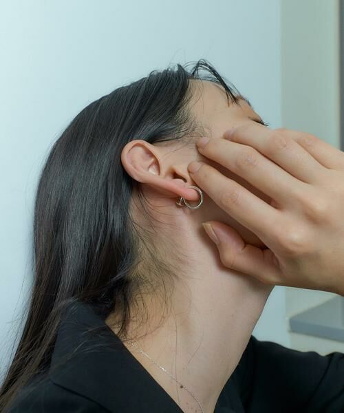 SMELLY / スメリー ピアス・イヤリング | SMELLY so’　thin hoop earring | 詳細3