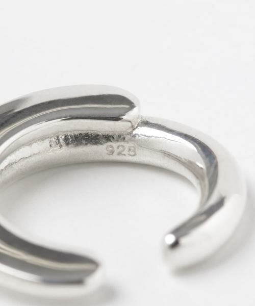 SMELLY / スメリー ピアス・イヤリング | SMELLY so’　overlap circle earcuff | 詳細11