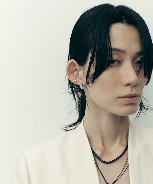 SMELLY / スメリー ピアス・イヤリング | SMELLY so’　overlap circle earcuff | 詳細7