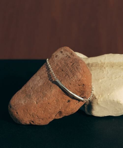 SMELLY/スメリー SMELLY so' bar combination bracelet シルバー - SMELLY/スメリー SMELLY so' bar combination bracelet シルバー -