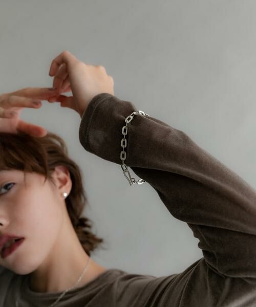 SMELLY / スメリー ブレスレット・バングル | SMELLY so’　oval chain bracelet | 詳細6