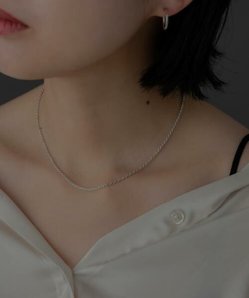 SMELLY / スメリー ネックレス・ペンダント・チョーカー | SMELLY so’　twist chain necklace | 詳細1