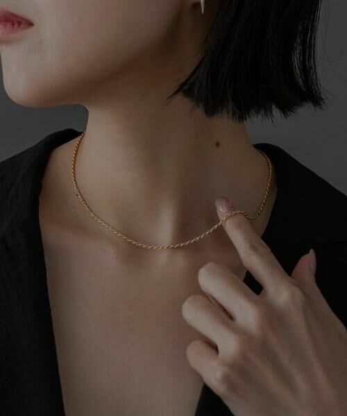 SMELLY / スメリー ネックレス・ペンダント・チョーカー | SMELLY so’　twist chain necklace | 詳細2