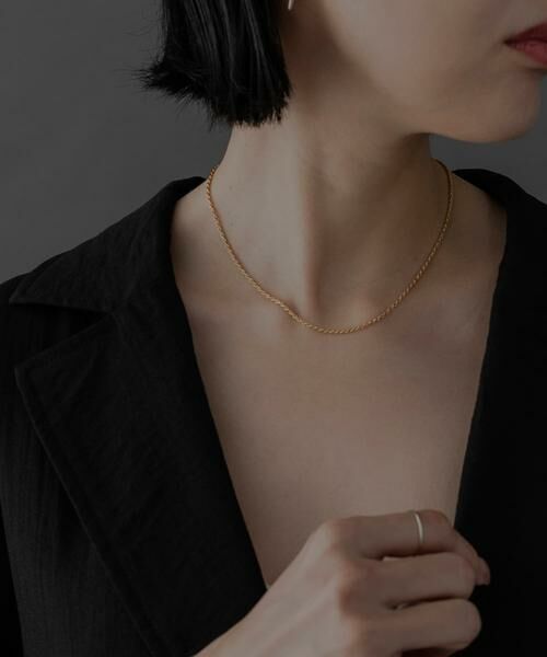 SMELLY / スメリー ネックレス・ペンダント・チョーカー | SMELLY so’　twist chain necklace | 詳細3