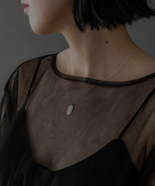 SMELLY / スメリー ネックレス・ペンダント・チョーカー | SMELLY so’　rectangle plate necklace | 詳細3