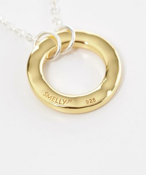 SMELLY / スメリー ネックレス・ペンダント・チョーカー | SMELLY so’　plate ring necklace | 詳細12