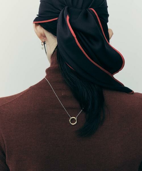 SMELLY / スメリー ネックレス・ペンダント・チョーカー | SMELLY so’　plate ring necklace | 詳細4