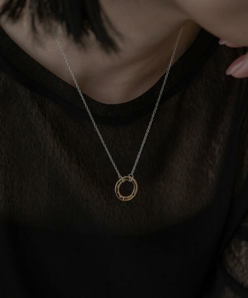 SMELLY / スメリー ネックレス・ペンダント・チョーカー | SMELLY so’　plate ring necklace | 詳細5