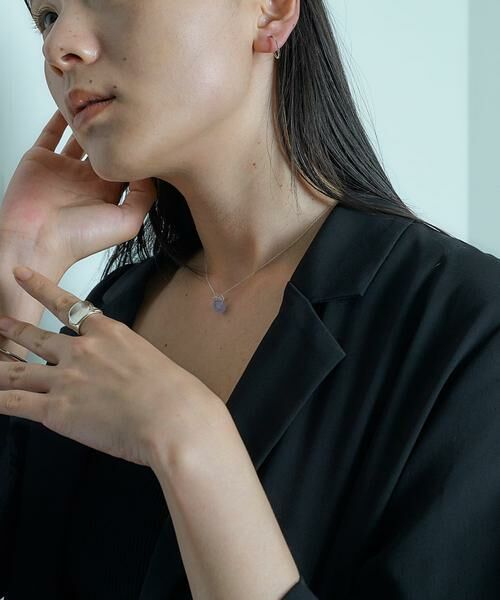 SMELLY / スメリー ネックレス・ペンダント・チョーカー | SMELLY so’　blue chalcedony  necklace | 詳細4