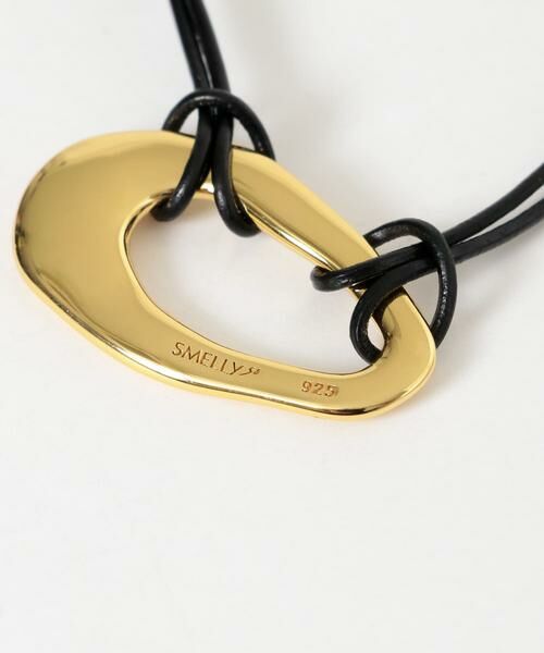 SMELLY / スメリー ネックレス・ペンダント・チョーカー | SMELLY so’　oval plate cord necklace | 詳細10