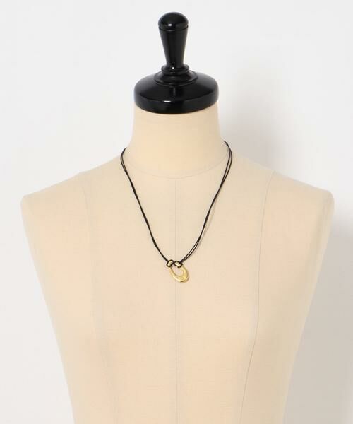 SMELLY / スメリー ネックレス・ペンダント・チョーカー | SMELLY so’　oval plate cord necklace | 詳細8