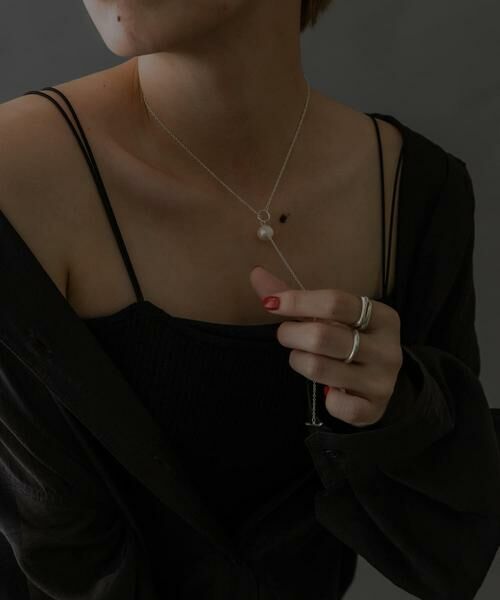SMELLY / スメリー ネックレス・ペンダント・チョーカー | SMELLY so’　pearl mantel necklace | 詳細1
