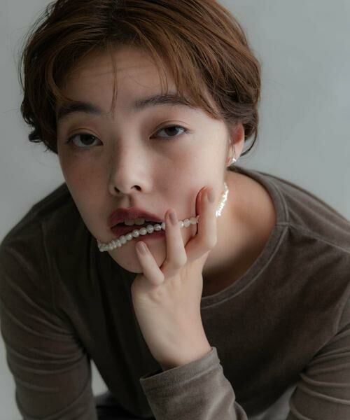 SMELLY / スメリー ネックレス・ペンダント・チョーカー | SMELLY so’　pearl hook necklace | 詳細5