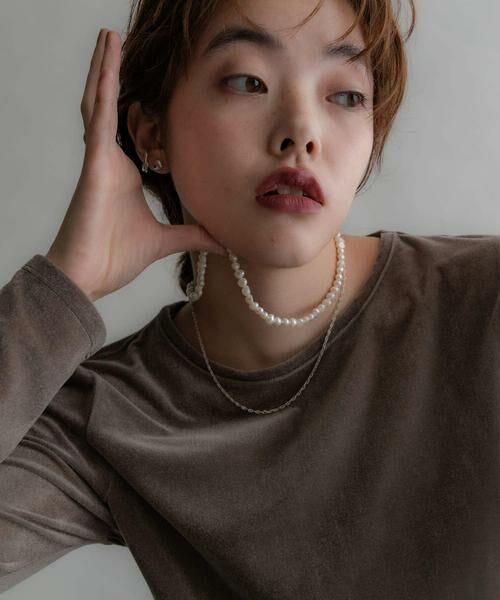 SMELLY / スメリー ネックレス・ペンダント・チョーカー | SMELLY so’　pearl hook necklace | 詳細6