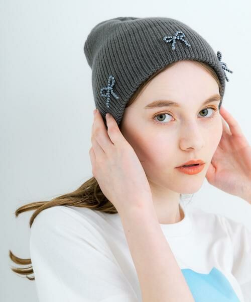 SMELLY / スメリー ニットキャップ | リボンニットワッチ | 詳細10