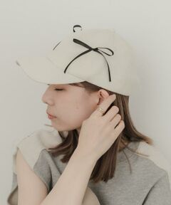 SMELLY / スメリー キャップ | リボンコットンキャップ