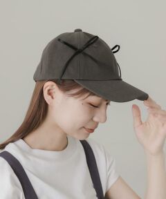 SMELLY / スメリー キャップ | リボンコットンキャップ