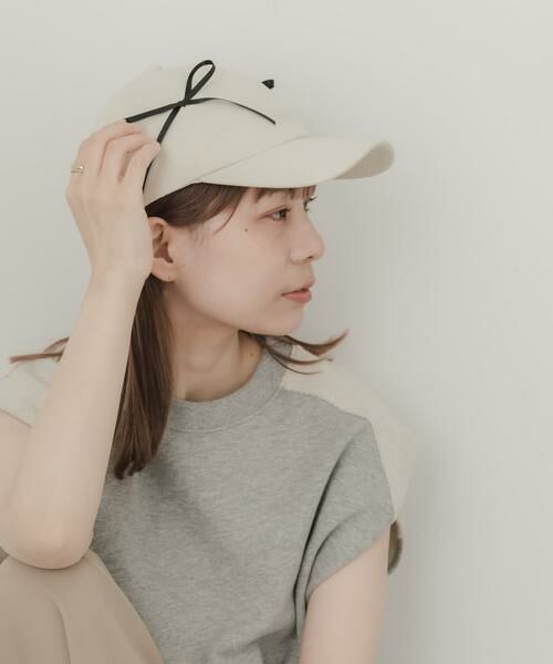 SMELLY / スメリー キャップ | リボンコットンキャップ | 詳細3