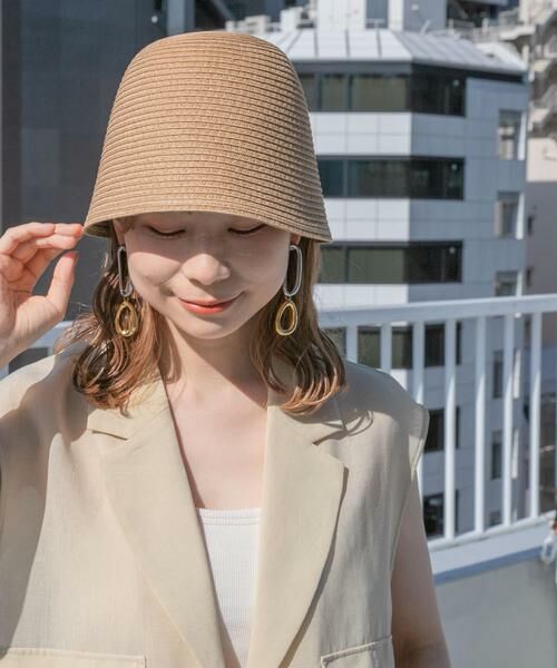 SMELLY / スメリー ピアス・イヤリング | コンビメタルオーバルピアス | 詳細7